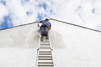 Peinture extérieure à Mazerolles — façades et ravalement